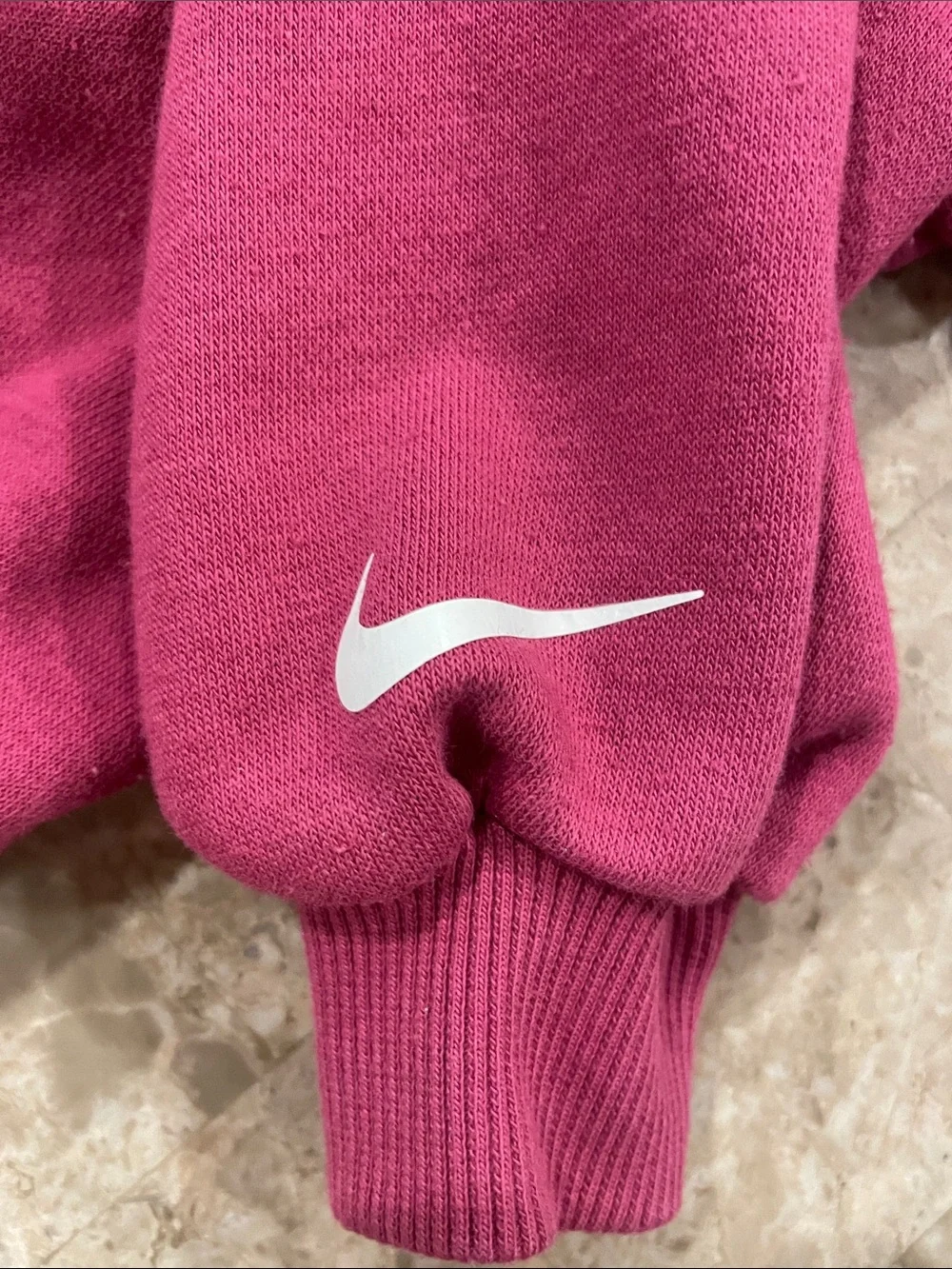 Nike Baby Deep Raspberry Crewneck Sweatshirt